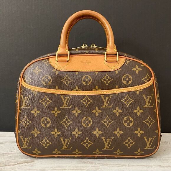 LOUIS VUITTON Monogram Trouville Handbag 👜 - Picture 1 of 15